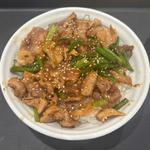 カルビホルモン丼