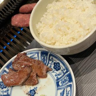 厚切り上タン　ライス(京城苑 駅前店)