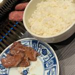 厚切り上タン　ライス
