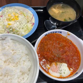 うまトマハンバーグ定食(松屋 中村橋店 )