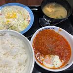 うまトマハンバーグ定食
