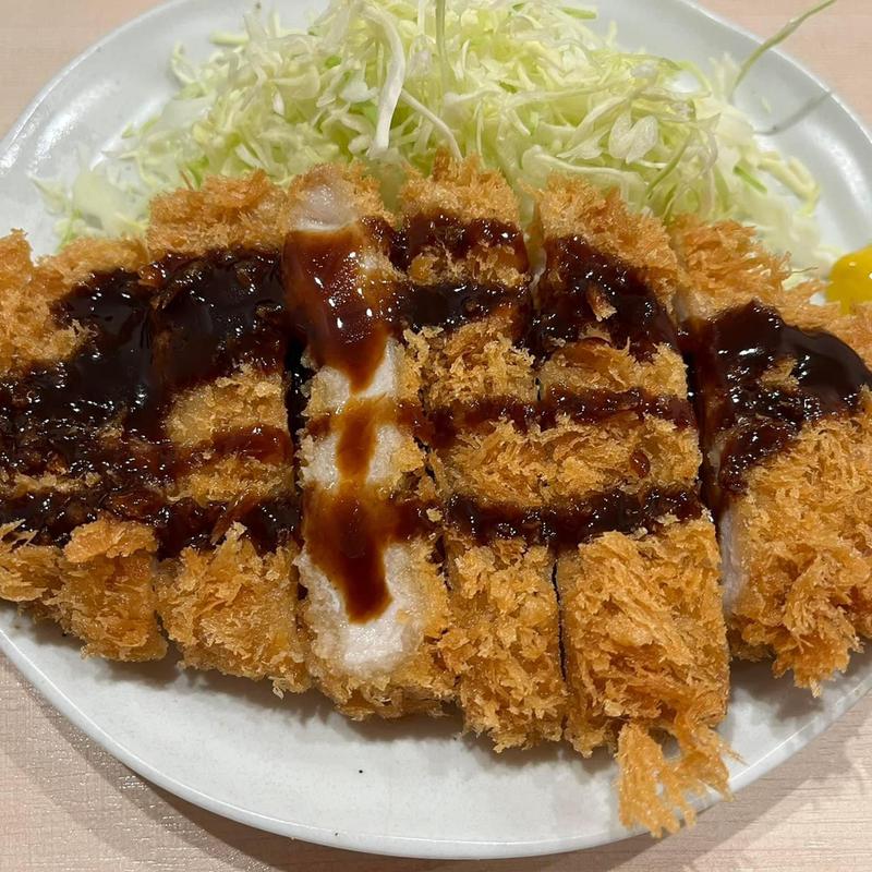 ロースカツ定食(とんかつはまや桜木町店)