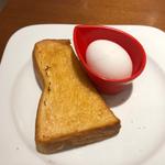 トースト&ゆで玉子（モーニングサービス）