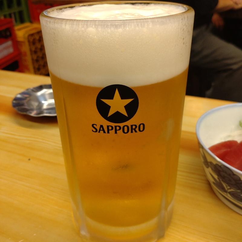 生ビール　大(いづみや 本店)