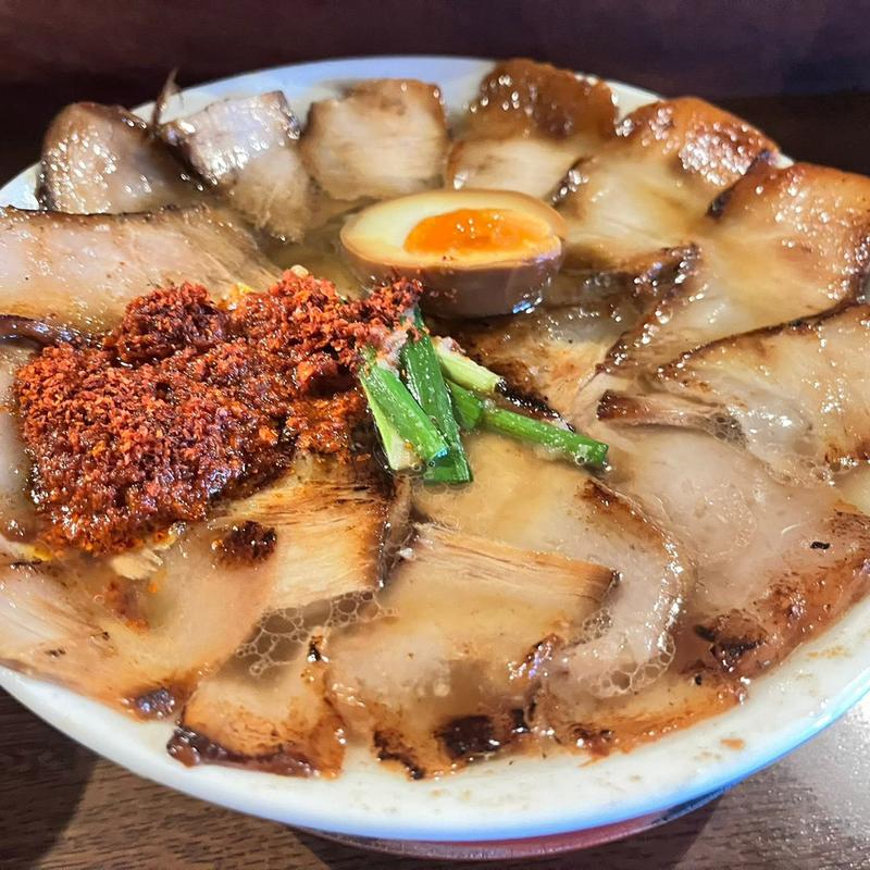 焼豚ラーメン 麺大盛り 肉盛り(焼豚ラーメン 三條)