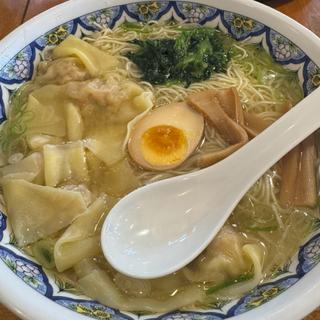 塩ワンタン麺チャーハン(中国ラーメン揚州商人 池上店)