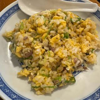 塩ワンタン麺チャーハン