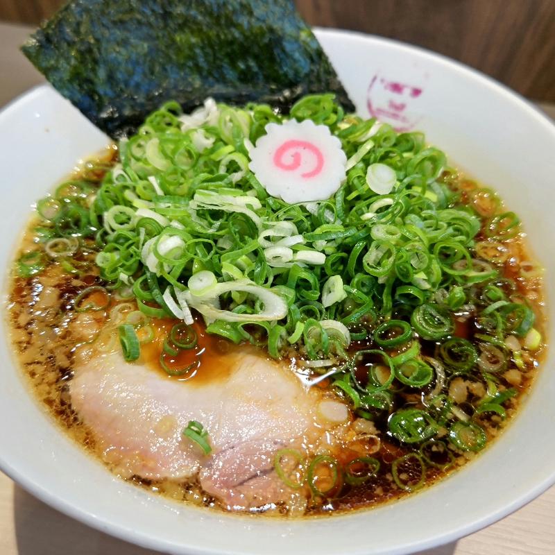 生姜醤油葱増しそば(横浜中華そば 維新商店 みなとみらい店)