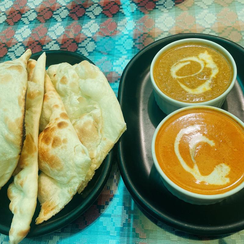 ハーフ&ハーフ カレーセット(カンティプール)