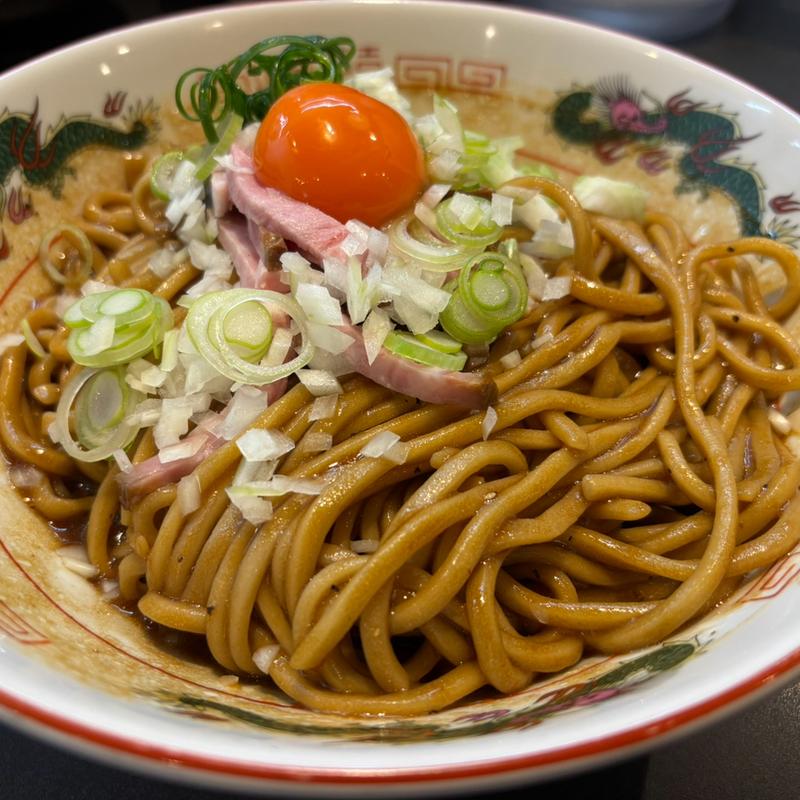 汁なしまぜそば（生卵or温泉玉子付）(らぁ麺 せんいち)