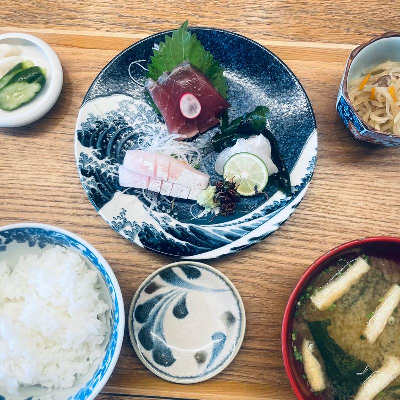 藁焼きと鮮魚の刺身盛り御膳(炉端 紅焔（ROBATA COEN）)