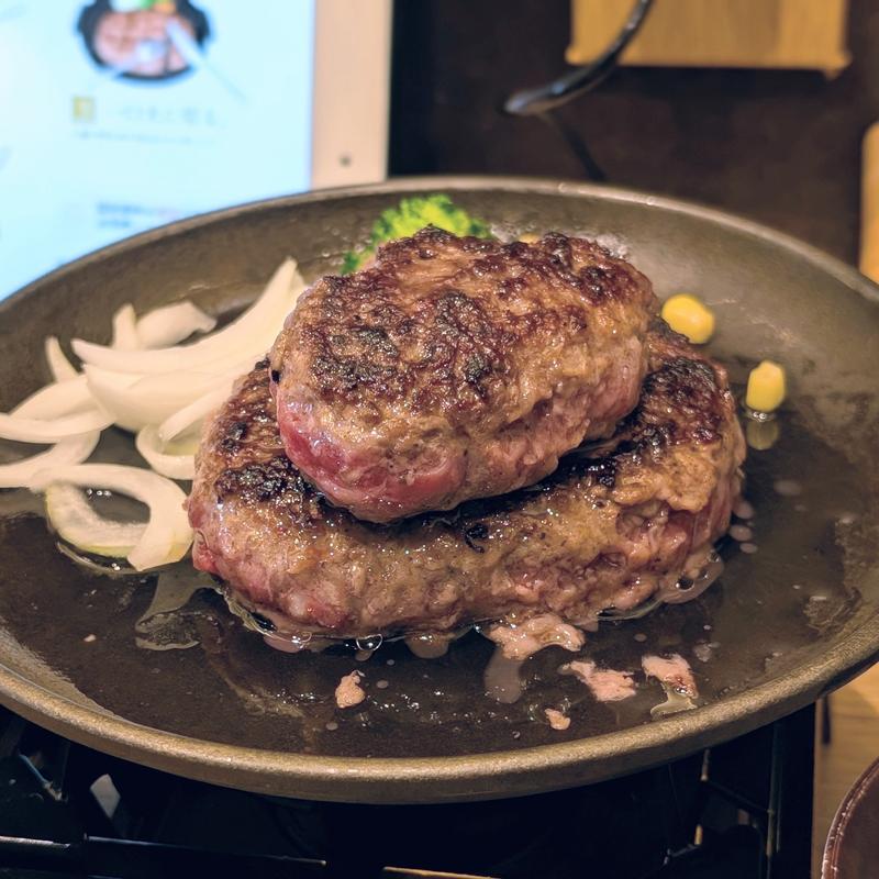 国産牛•和牛100%とろけるハンバーグ御膳(とろけるハンバーグ福よし 浅草蔵前店)