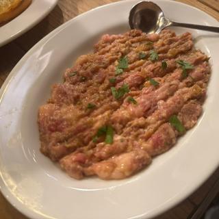 馬肉のタルタル