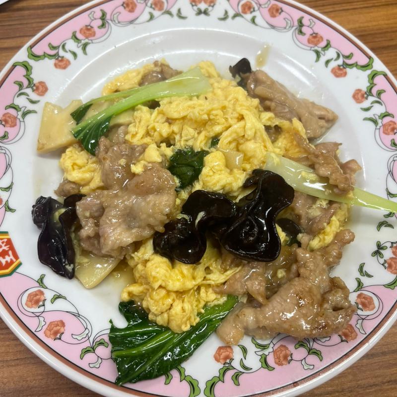 肉と玉子のいりつけ(餃子の王将 新潟駅前店 )