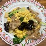 肉と玉子のいりつけ