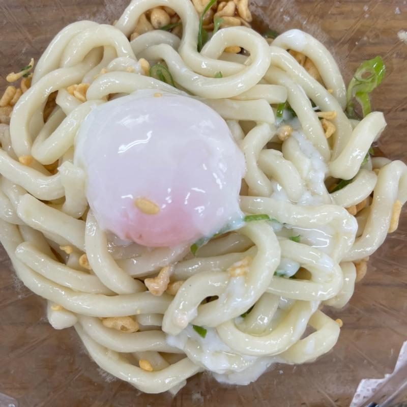 半熟玉子ぶっかけうどん(ローソン 新潟南紫竹一丁目店)