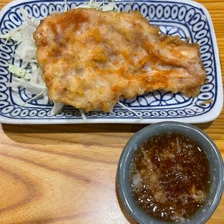 鶏天ポン酢(武州うどんあかね&みどりダイニング)