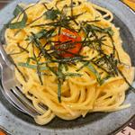 明太子パスタ(武州うどんあかね&みどりダイニング)