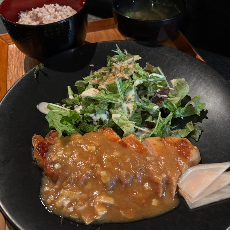 豚ロースのねぎ味噌だれ定食(ZERO STYLE)