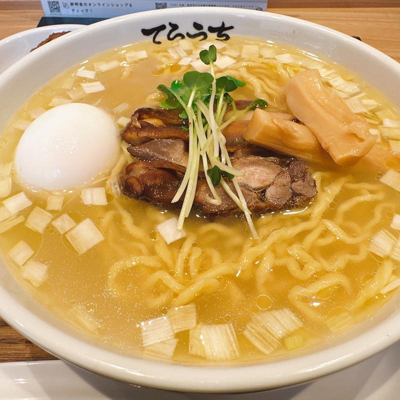 中華そば塩(磨宝の鶏中華そば てらうち)