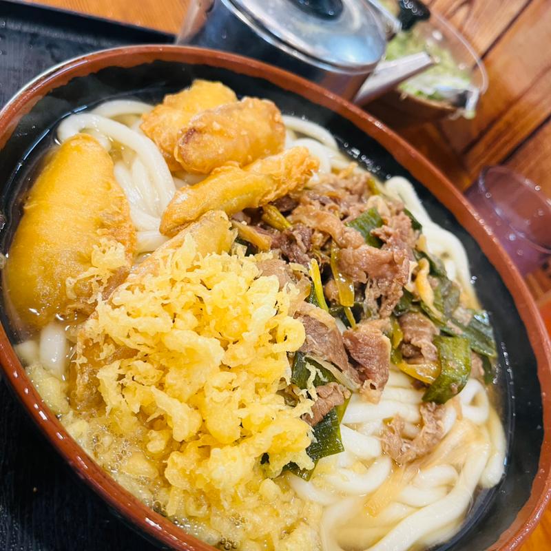 肉ごぼううどん（大盛）(牧のうどん 鳥栖店 )