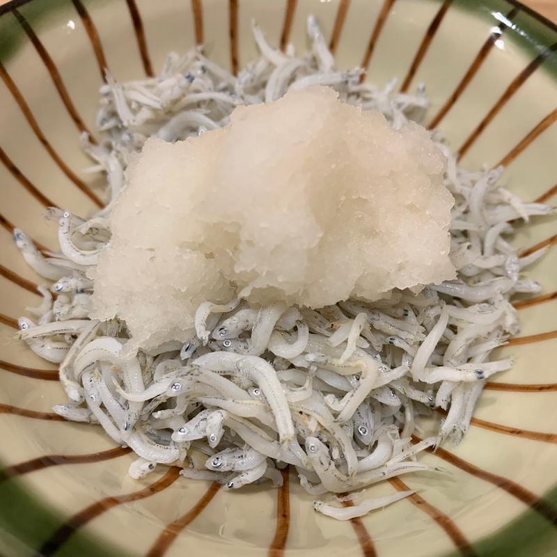 しらすおろし(沼津魚がし鮨 三島駅北口店)