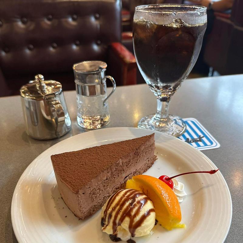 ケーキセット(コーヒーショップギャラン)