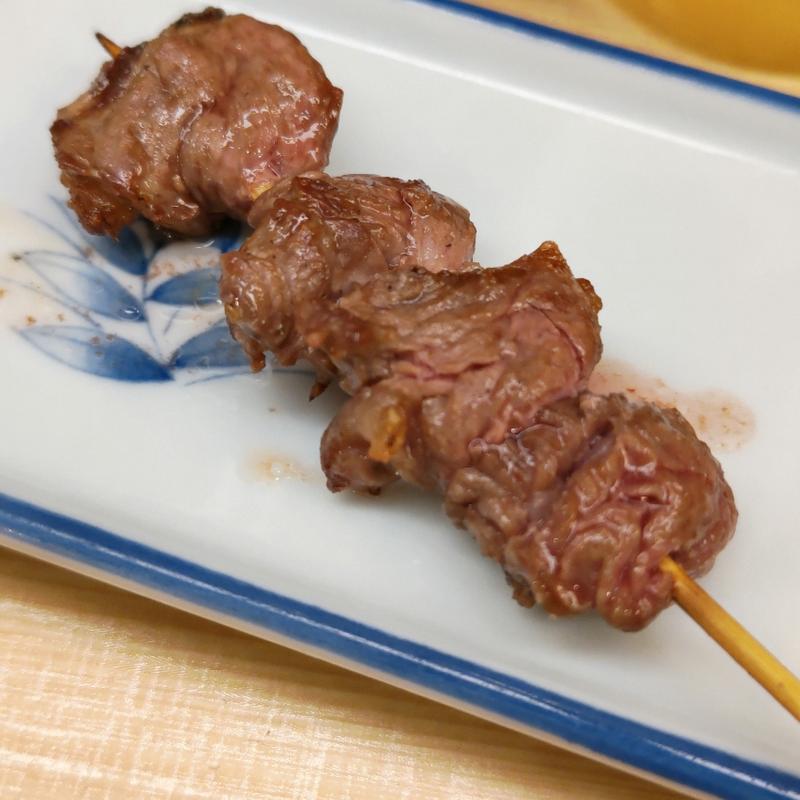 ハラミ(もつ焼き串焼き 肉の佐藤 横浜西口店)