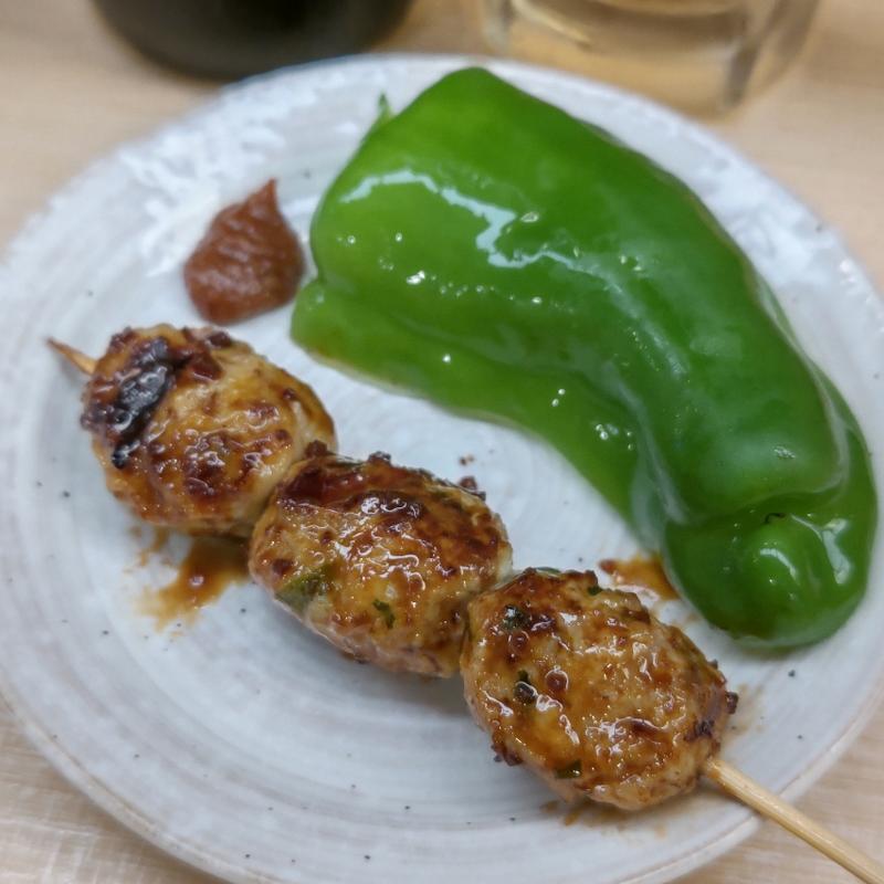 つくぴー(タレ)(もつ焼き串焼き 肉の佐藤 横浜西口店)