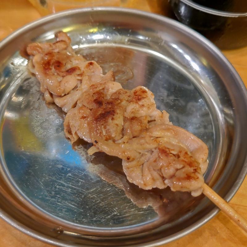 鉄板焼き串 鶏セセリ(鉄なべや とん太)