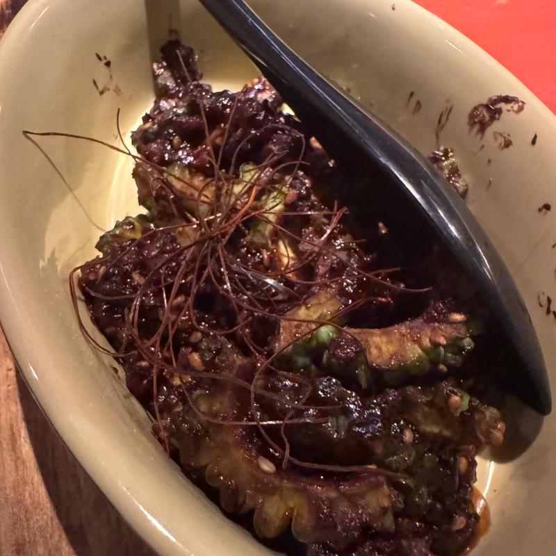 ゴーヤの味噌焼き(菜食庭 心 （サイショクテイ ココロ）)