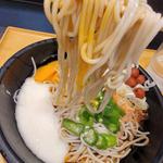 ねばとろぶっかけ(玉子付き)(小諸そば 新橋店)