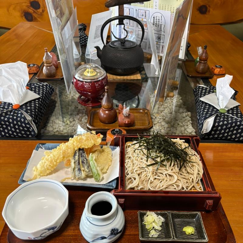 天ざるセット大盛(そば茶屋幸右衛門 )