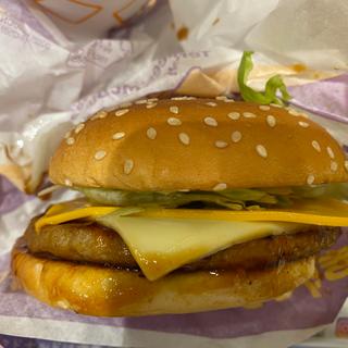 チーチーてりやきバーガー(マクドナルド 小郡七夕通り店)