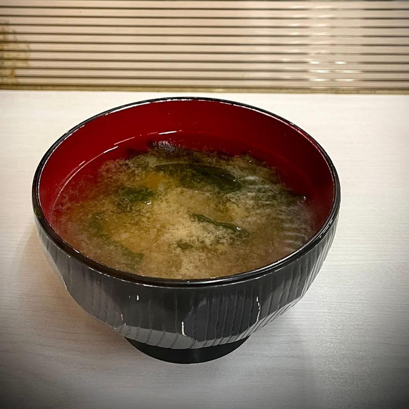 味噌汁(実用洋食 七福)
