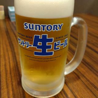 生ビール(中ジョッキ)(鹿島立ち処 笹元(ささげん))
