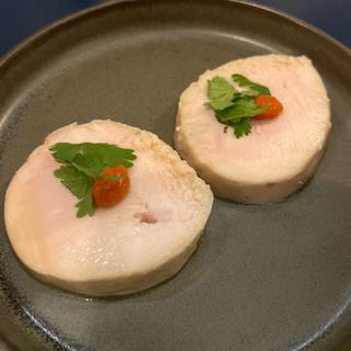 鶏むね肉の紹興酒漬け