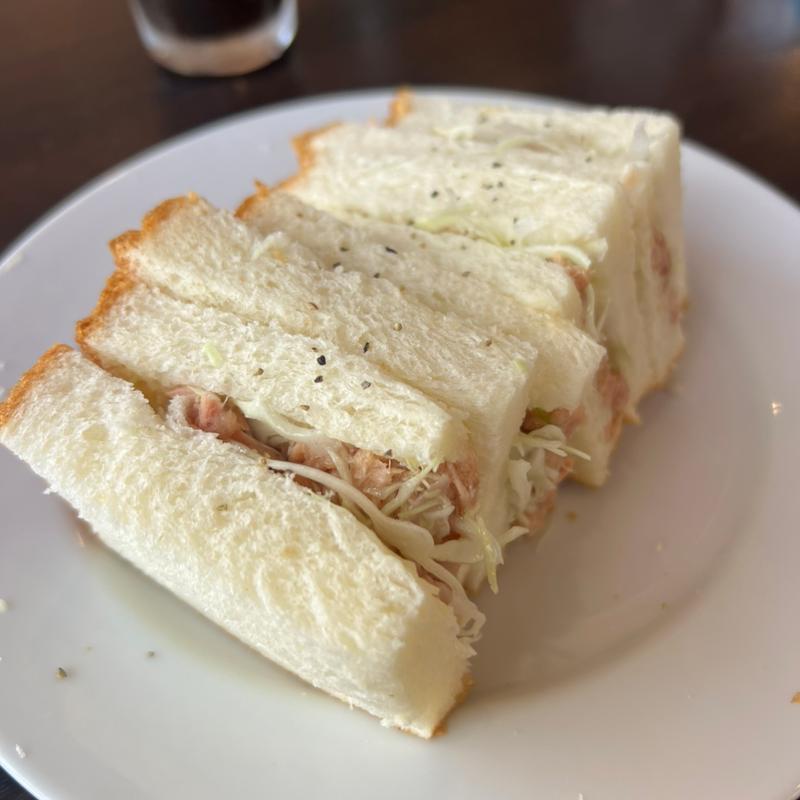 ツナサンド(カフェレスト もぐもぐ)