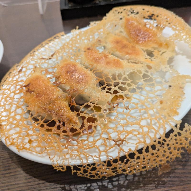 羽つき焼き餃子5ケ(手打餃子房 龍華 （テウチギョウザボウ リュウカ）)