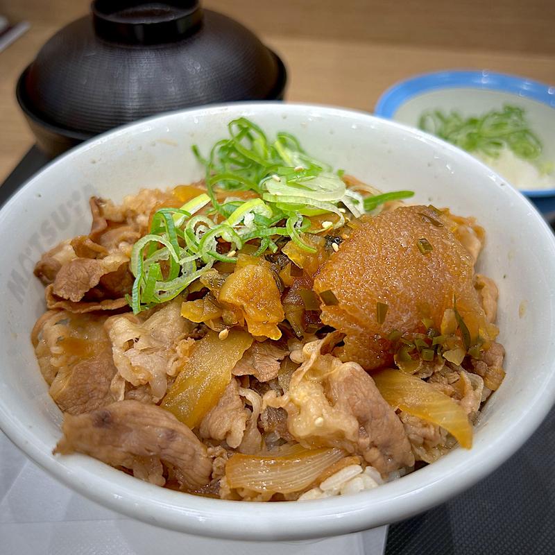 ねぶた漬牛めし(松屋 仙台定禅寺通り店 )