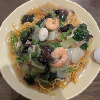 炒麺（チャーメン）上海風あんかけ焼きそば