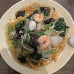 炒麺（チャーメン）上海風あんかけ焼きそば