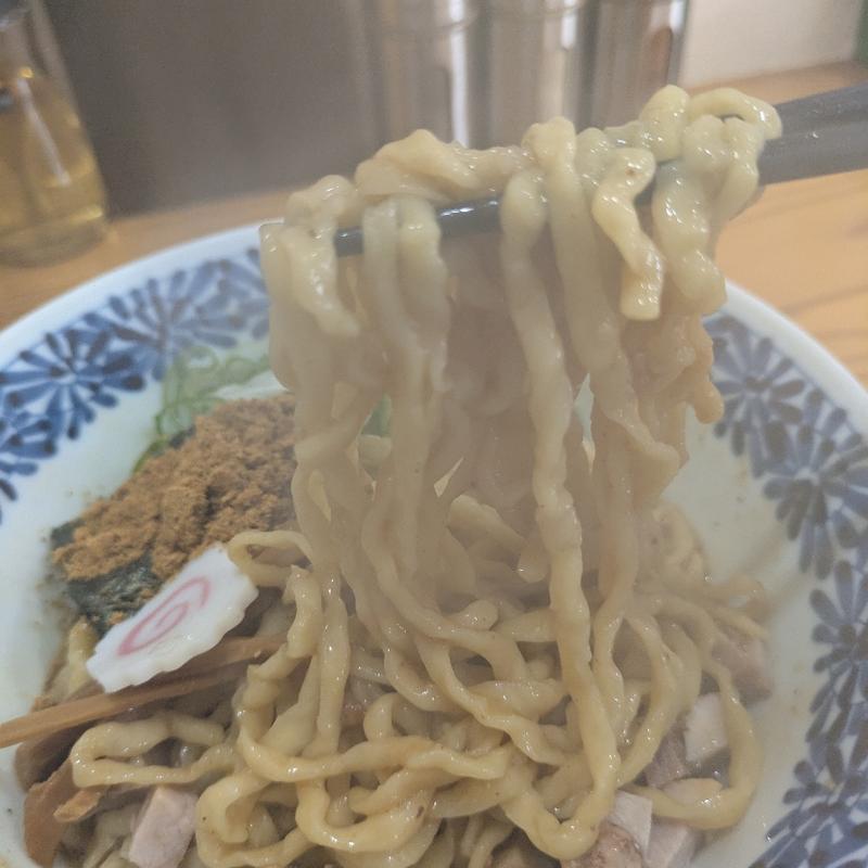 濃厚魚介まぜそば(めん処 鶴つる)