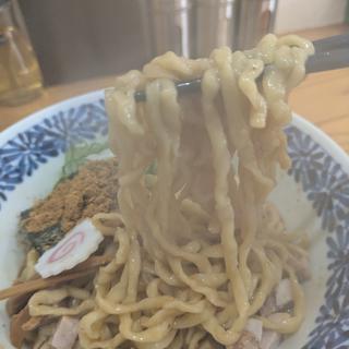 濃厚魚介まぜそば(めん処 鶴つる)