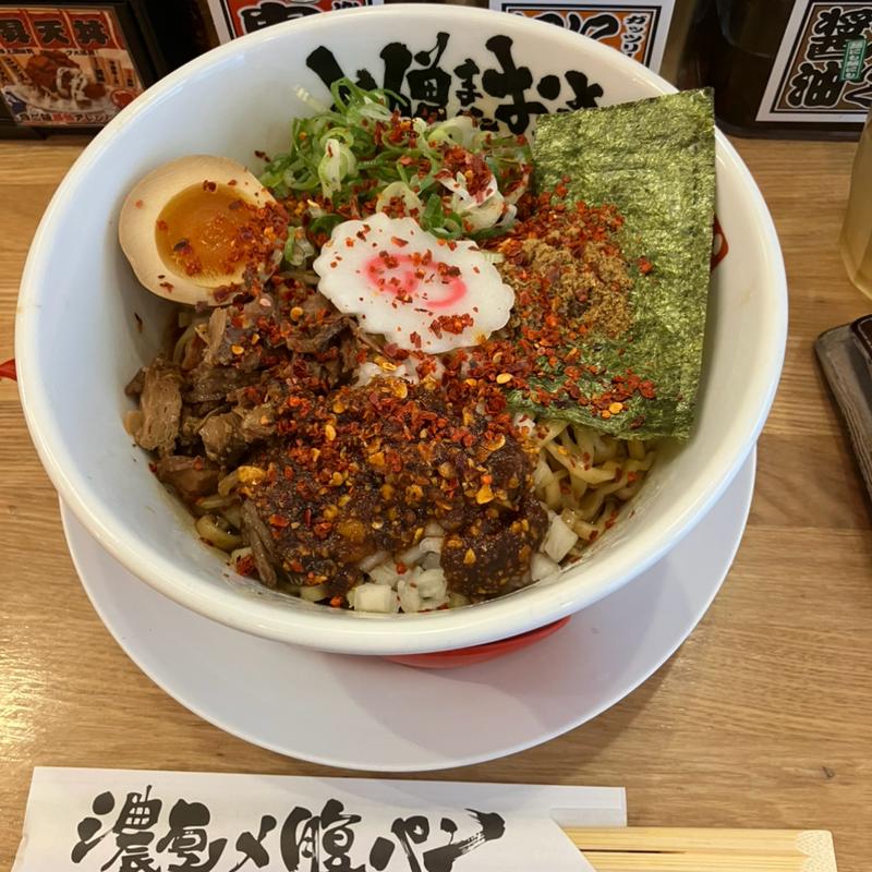 旨辛まぜそば(小僧またおまえか。土佐堀店)