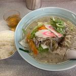 タンメン半ライス
