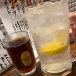 BIGレモンサワー　烏龍茶