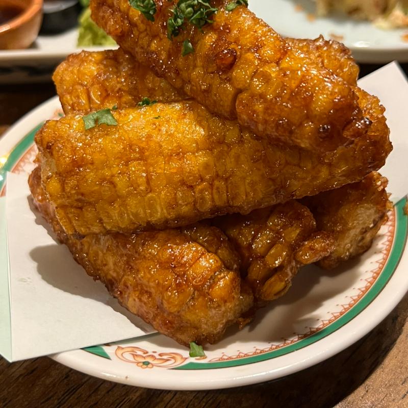 とうもろこし揚げ(ベロ焼きピカソ)