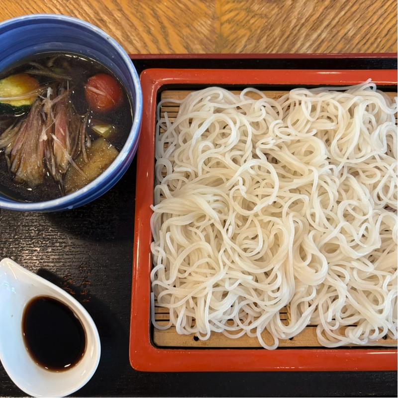 夏野菜せいろ(総本家更科堀井 本店 （そうほんけさらしなほりい）)