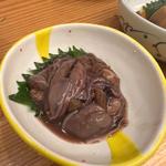 ホタルイカと葉わさびの沖漬け